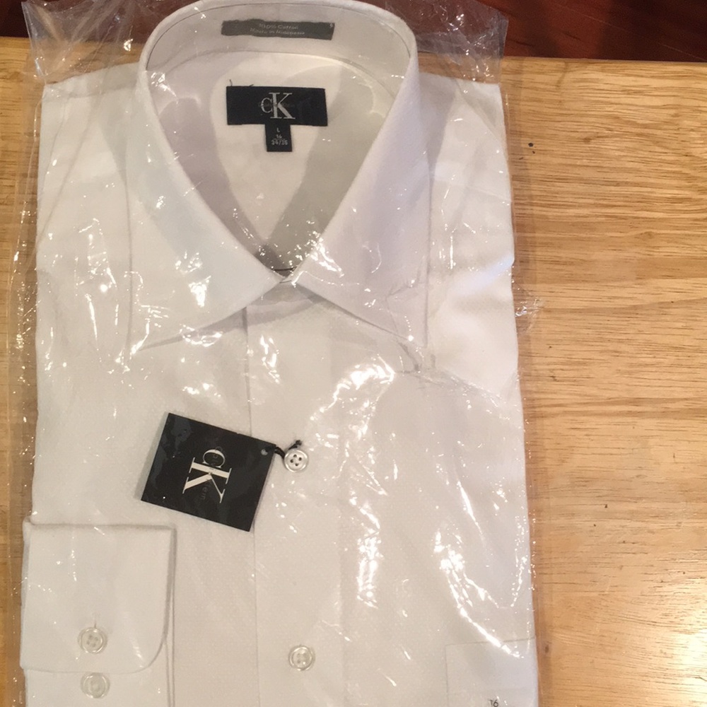 CK White Dress Shirt